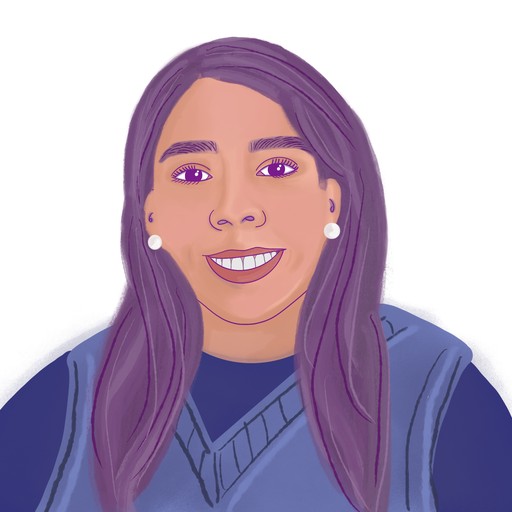 Illustrated portrait of Hilda HP