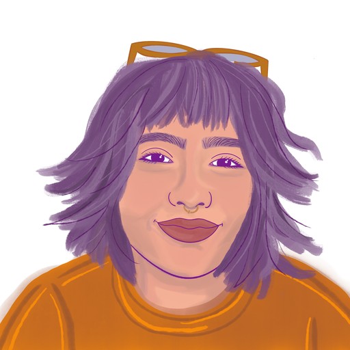 Illustrated portrait of Nicole Diaz